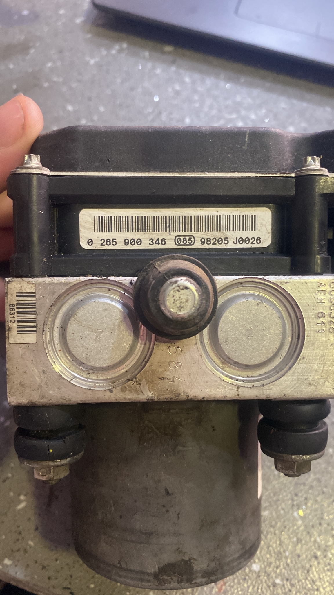 BOXER DUCATO ABS POMPA BEYNİ 51804597 0265233361 0265900346 
